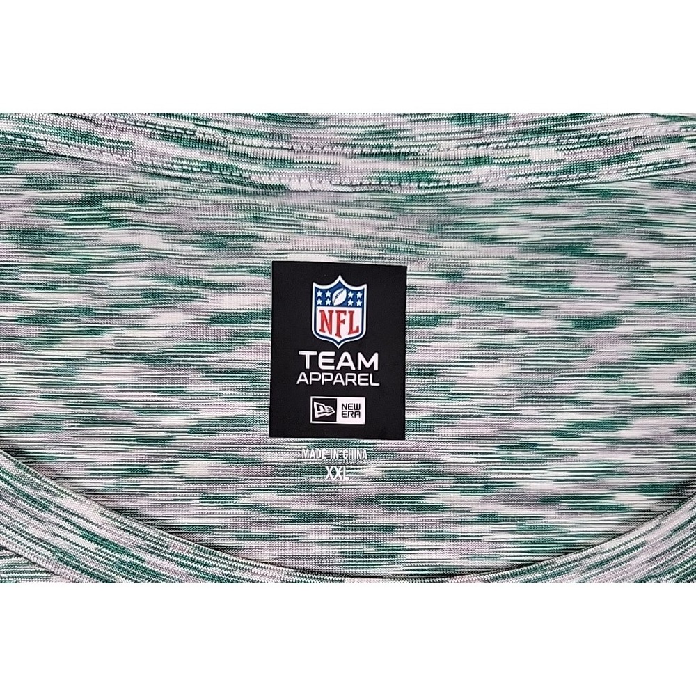 New Era‎ NFL Apparel New York Jets Short Sleeve Crew Neck XXL GLITTER STRETCH - Picture 6 of 10